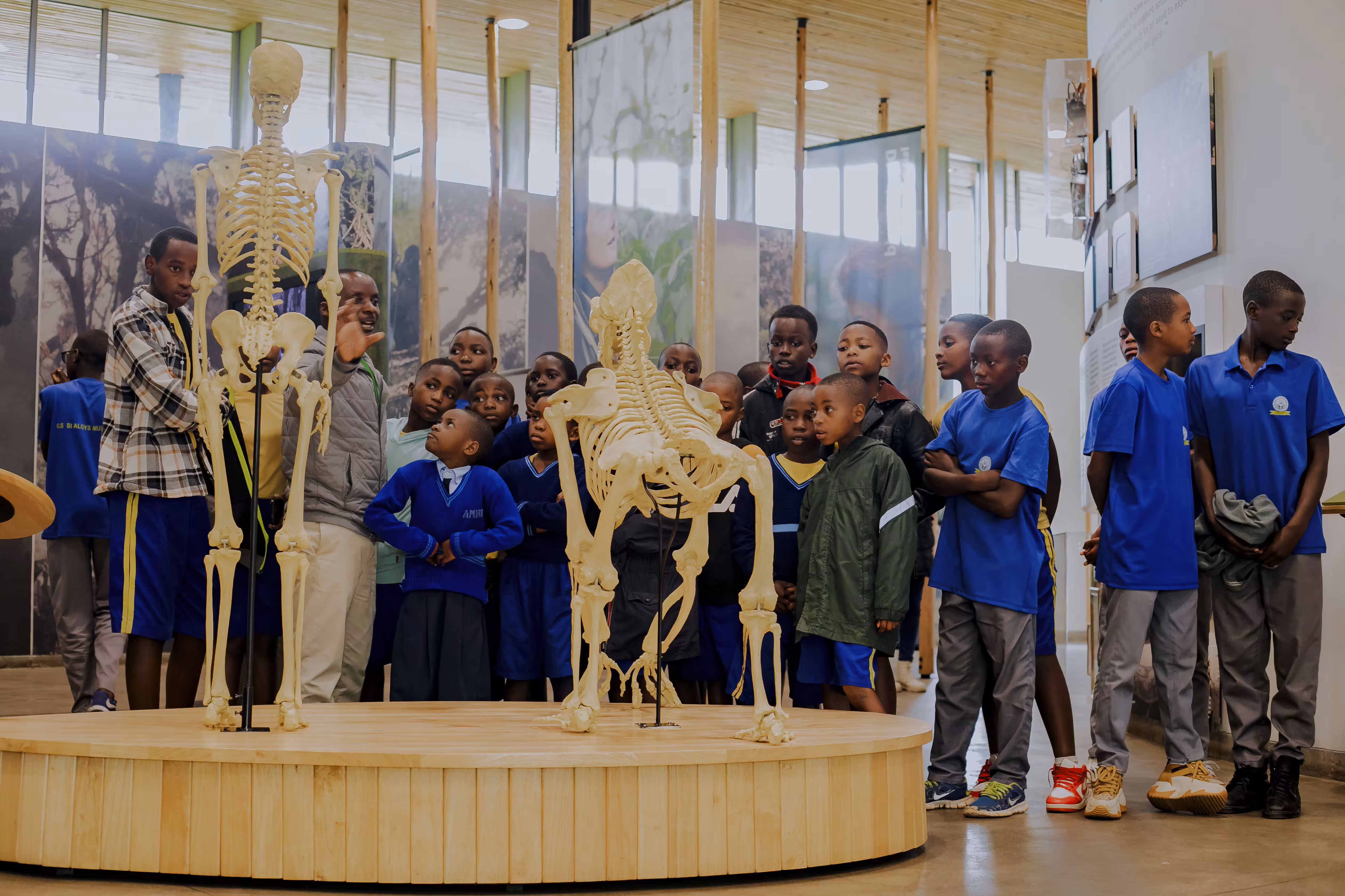 Students at the campus