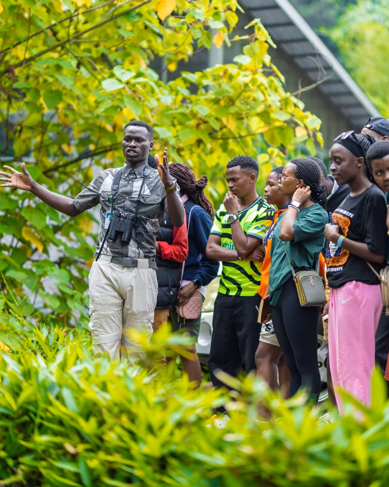 Youth at Nyandungu Wetland