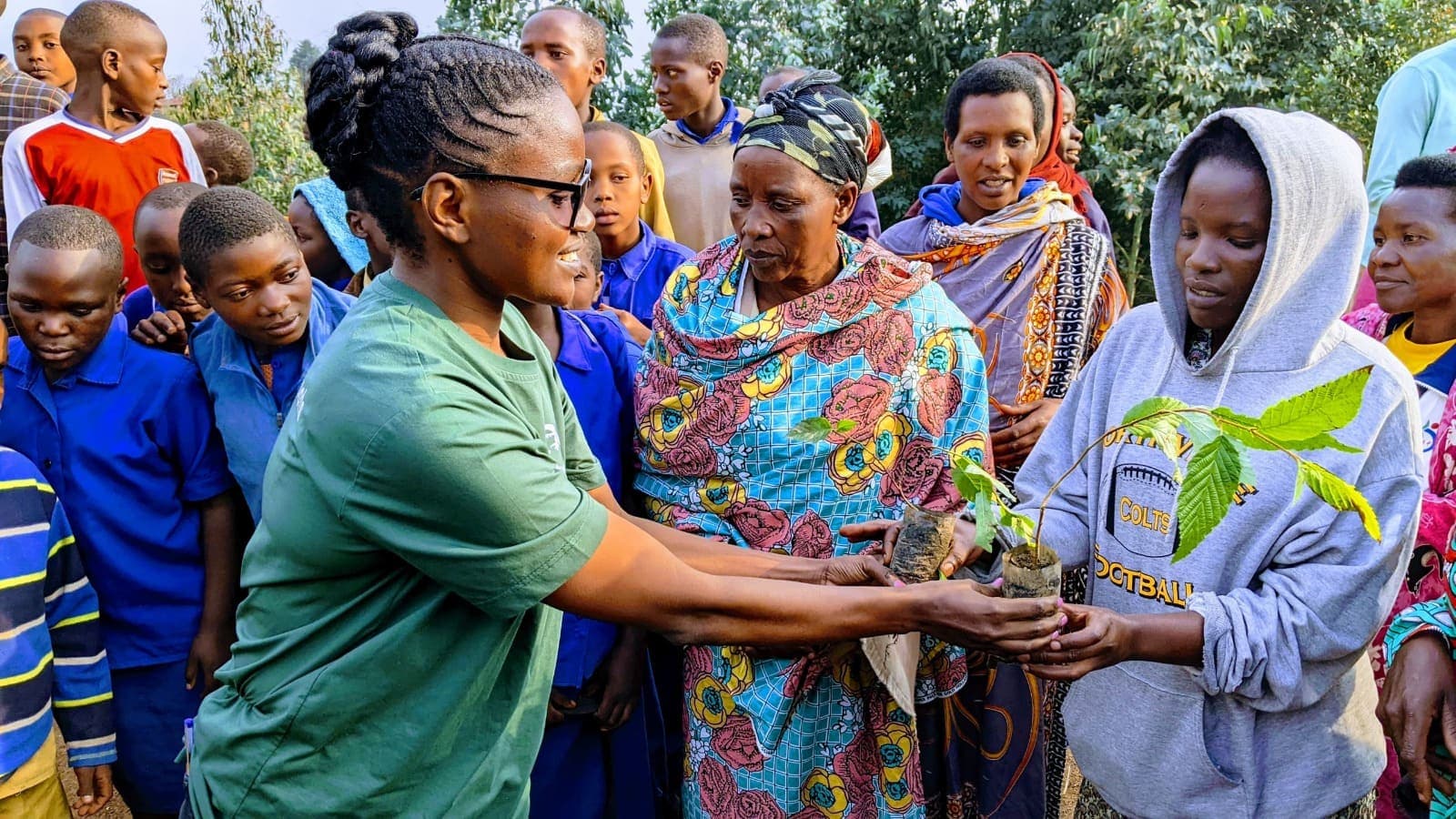 Community tree planting
